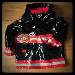 Western Chief Firefighter Fleece Lined Rain Coat